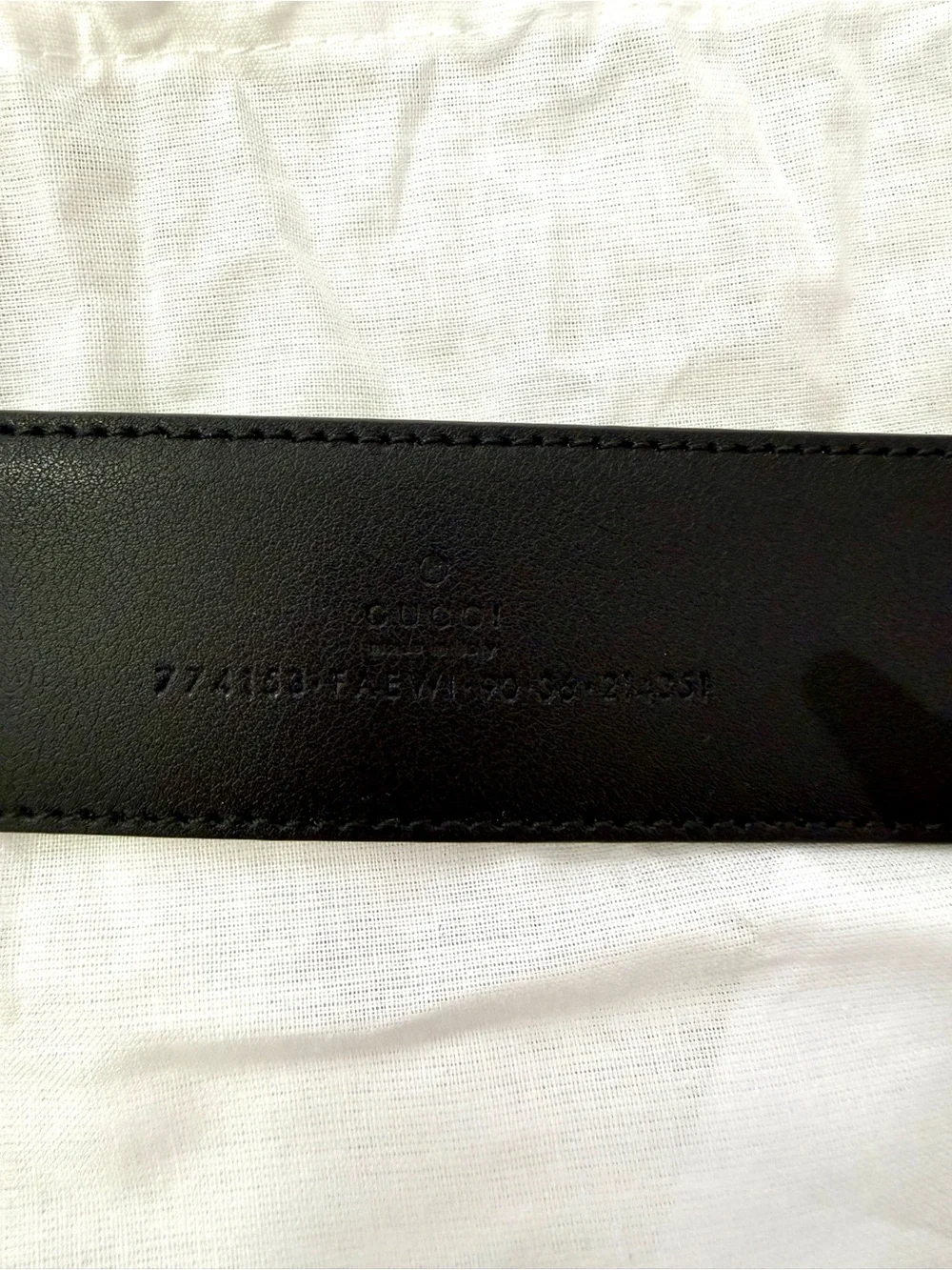 Gucci Chroma Interlocking GG Monogram Belt